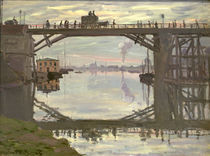 C.Monet, Die Holzbruecke / 1872 von klassik art