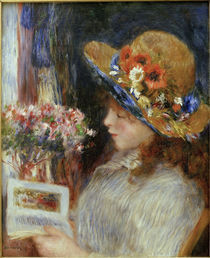 A.Renoir, Lesendes Maedchen by klassik art
