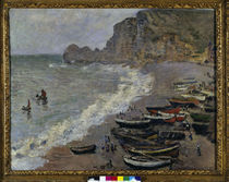 Claude Monet, Etretat, plage et porte... by klassik art