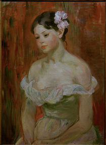 B.Morisot, Maedchen mit Dekollete von klassik art