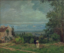 C.Pissarro, Landschaft bei Louveciennes von klassik art