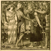 D.G.Rossetti, Joseph vor Potiphar by klassik art