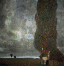 Gustav Klimt, Die Grosse Pappel II von klassik art