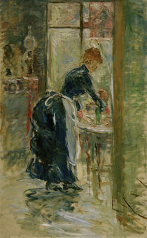 B.Morisot, Das kleine Dienstmaedchen von klassik art
