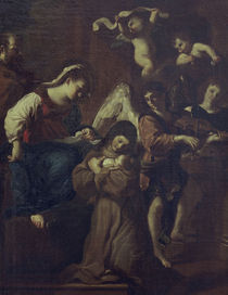 Guercino, Vision der Hl.Klara von klassik art