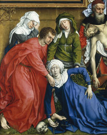 Rogier v.d.Weyden, Kreuzabnahme, Aussch. by klassik art