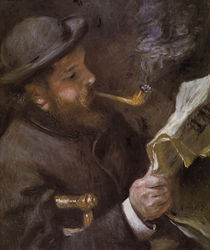 Monet, Claude / Gem. von Aug.Renoir by klassik art