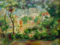 A.Renoir, Gaerten von Montmartre by klassik art
