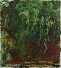 C.Monet, Trauerweide von klassik art