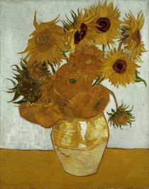 V.van Gogh, Zwoelf Sonnenblumen in Vase by klassik art