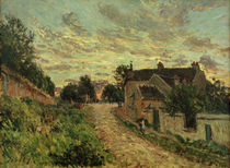 A.Sisley, Un chemin a Louvecienne by klassik art