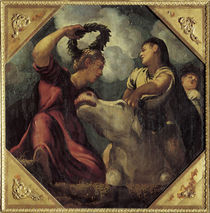 J.Tintoretto, Raub der Europa von klassik art
