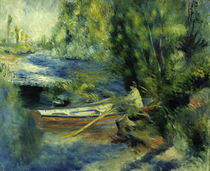 A.Renoir, Am Ufer eines Flusslaufes von klassik art