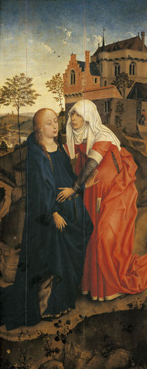 Rogier v.d.Weyden, Heimsuchung von klassik art