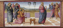 Perugino, Verkuendigung an Maria by klassik art