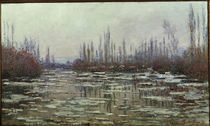 C.Monet, Eisbruch by klassik art