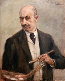 Max Liebermann, Selbstbildnis 1917 by klassik art