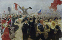 Manifest St.Petersburg 1905 / I.Repin von klassik art