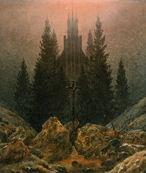 Friedrich/Das Kreuz im Gebirge/um 1812 von klassik art