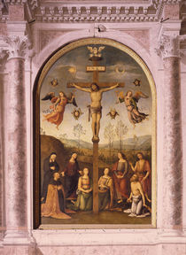 Perugino, Kreuzigung by klassik art