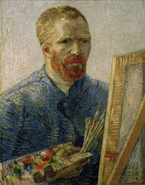 V.v.Gogh,Selbstbildnis,Staffelei/1888 von klassik art