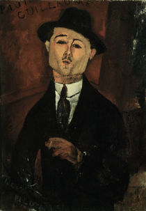 Paul Guillaume / Gem.v.Modigliani von klassik art