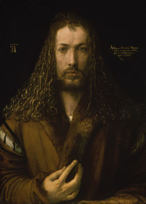 Duerer, Selbstbildnis 1500 by klassik art