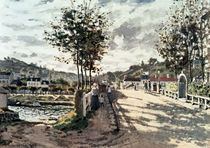 C.Monet, Die Bruecke von Bougival by klassik art