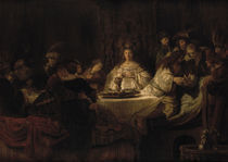 Rembrandt, Simsons Hochzeit by klassik art