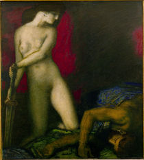 F.v.Stuck, Judith u. Holofernes by klassik art