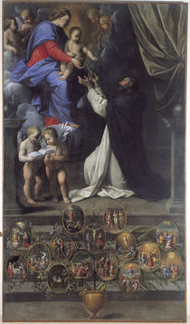 G.Reni, Rosenkranzmadonna by klassik art