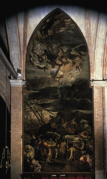 Tintoretto, Anbetung Goldenes Kalb by klassik art