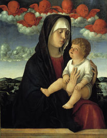 Giovanni Bellini, Maria mit Kind... von klassik art