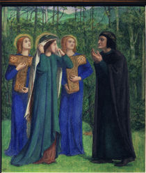 Dante, Goettl. Komoedie / Rossetti by klassik art