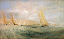 W.Turner, Cowes, Die Regatta kreuzt... von klassik art