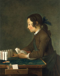 J.B.S.Chardin, Das Kartenhaus von klassik art