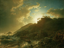 A.Achenbach,Sonnenuntergang nach Sturm.. by klassik art