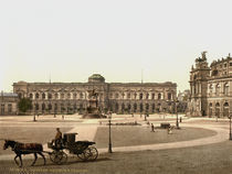 Dresden, Gemaeldegalerie /  Photochrom by klassik art