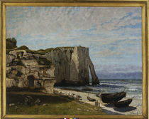 G.Courbet, Steilkueste Etretat von klassik art