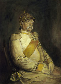Bismarck in Kuerassieruniform / Lenbach von klassik art