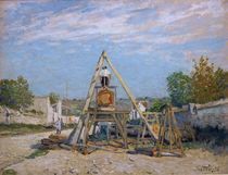A.Sisley, Die Holzsaeger von klassik art