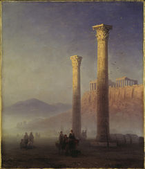 Athen, Olympieion / Gem.v.Aiswasowksi von klassik art