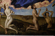R.van der Weyden, Selige, Auferstehende von klassik art