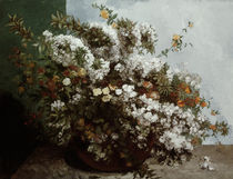 Gustave Courbet, Blumenstilleben/ 1855 von klassik art