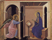 Duccio, Abschied Mariae von Aposteln von klassik art