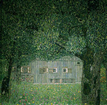 Gustav Klimt, Oberoesterreich. Bauernhaus by klassik art