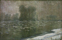 C.Monet, Matin brumeux, debacle by klassik art