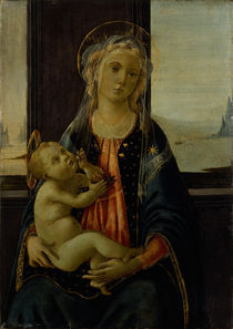 Botticelli, Maria mit Kind (del mare) von klassik art