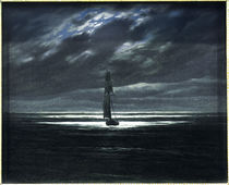 C.D.Friedrich, Seestueck bei Mondschein by klassik art