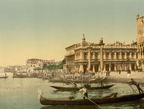 Venedig, Piazzetta / Photochrom by klassik art